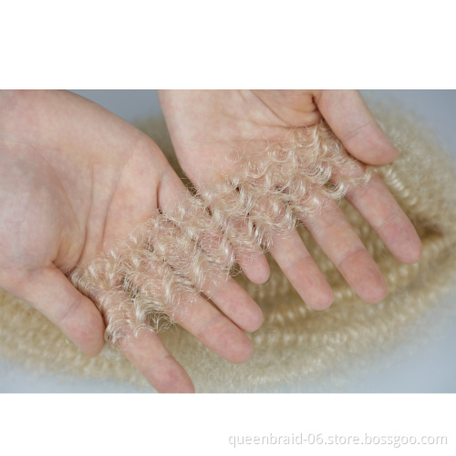 Pre-Separated Springy Afro Twist Hair Pre-fluffed Natural Kinky Twist For Protective Styling Marley Crochet Braiding Hair